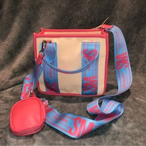 Steve Madden BWebber Blue/Multi Crossbody Purse DT618160